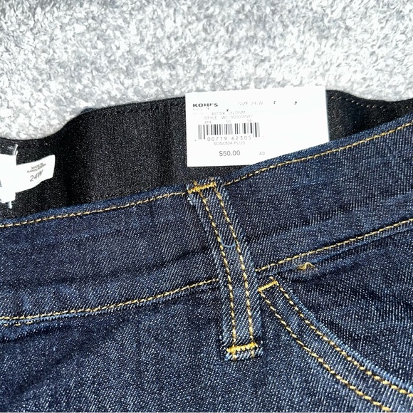 Sonoma Blue Boot Cut Jeans Timeless Design - Picture 2 of 7